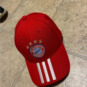 Red FC Bayern Munich Cap